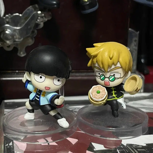 [BUNJANG] Mob Psycho 100 Mob & Reigen Chibi Mini Figure Set / 모브사이코 100 피규어 모브 레이겐 차이나 치비 방꾸 미니