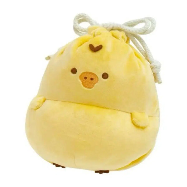 [BUNJANG] San-X Kiiroitori Pompompurin Pouch Piglet Chick Pouch / 새상품 택 ㅇ) 산엑스 키이로이토리 폼포코 파우치 돼지코병아리 복조리