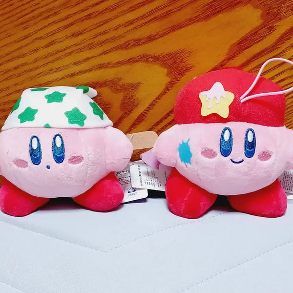 [BUNJANG] Kirby Clean Artist Keyring Plush 12cm / 커비 클린,아티스트 키링인형 12센치