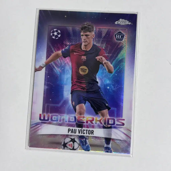 [BUNJANG] FC Barcelona Viktor Lykki Football Card / 바르셀로나 파우 빅토르 루키 축구 카드
