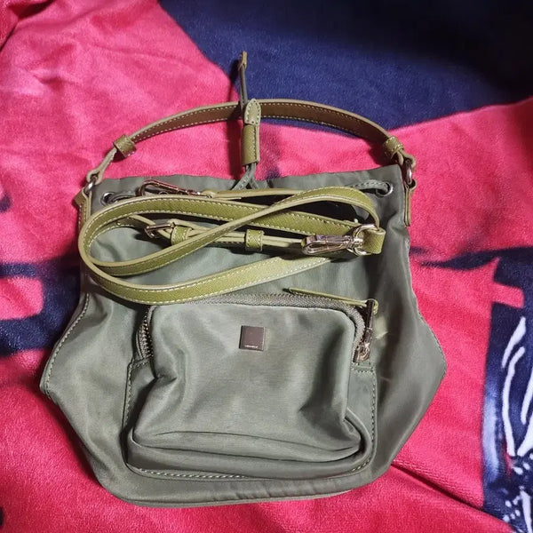 [BUNJANG] Shoopen Women's Drawstring Bag Khaki / 슈펜여성복조리백