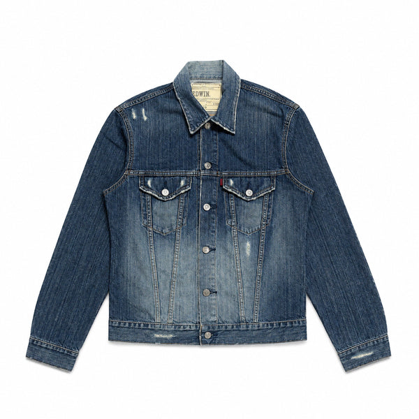 [BUNJANG] Edwin 503R Vintage Denim Trucker Jacket / JPN 00s 일본빈티지 워크웨어 아메카지 에드윈 503R 트러커자켓