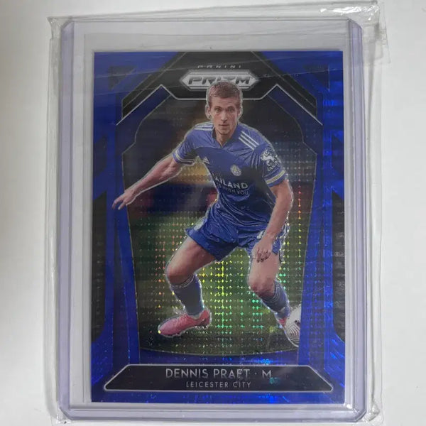 [BUNJANG] Leicester City Prism Dennis Praet Limited Edition Soccer Card #195 / 레스터 시티 프리즘 데니스 프렛 195한정 축구 카드