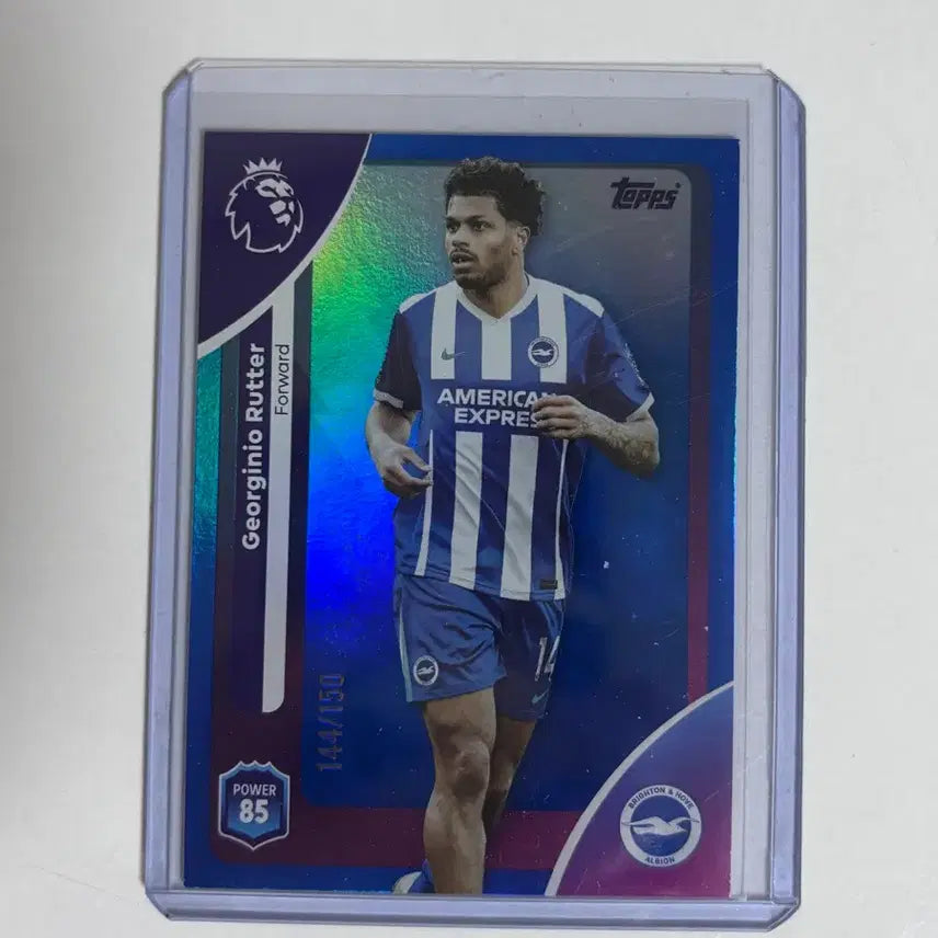 [BUNJANG] Brighton Jorginho Lutter Limited Edition Football Card (144/150) / 브라이튼 조르지뉴 루터 150한정 축구 카드