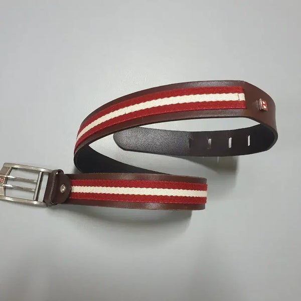 [BUNJANG] Bally Genuine Leather Belt (Unisex, Size 28-32) / 발리 (정품) 28~32 (남여공용) 가죽 벨트