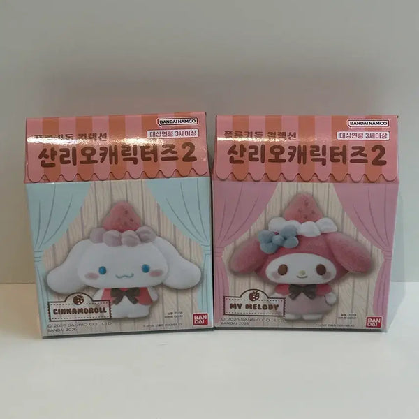 [BUNJANG] Sanrio Characters 2 Figures Set (My Melody & Cinnamoroll) / 산리오 피규어
