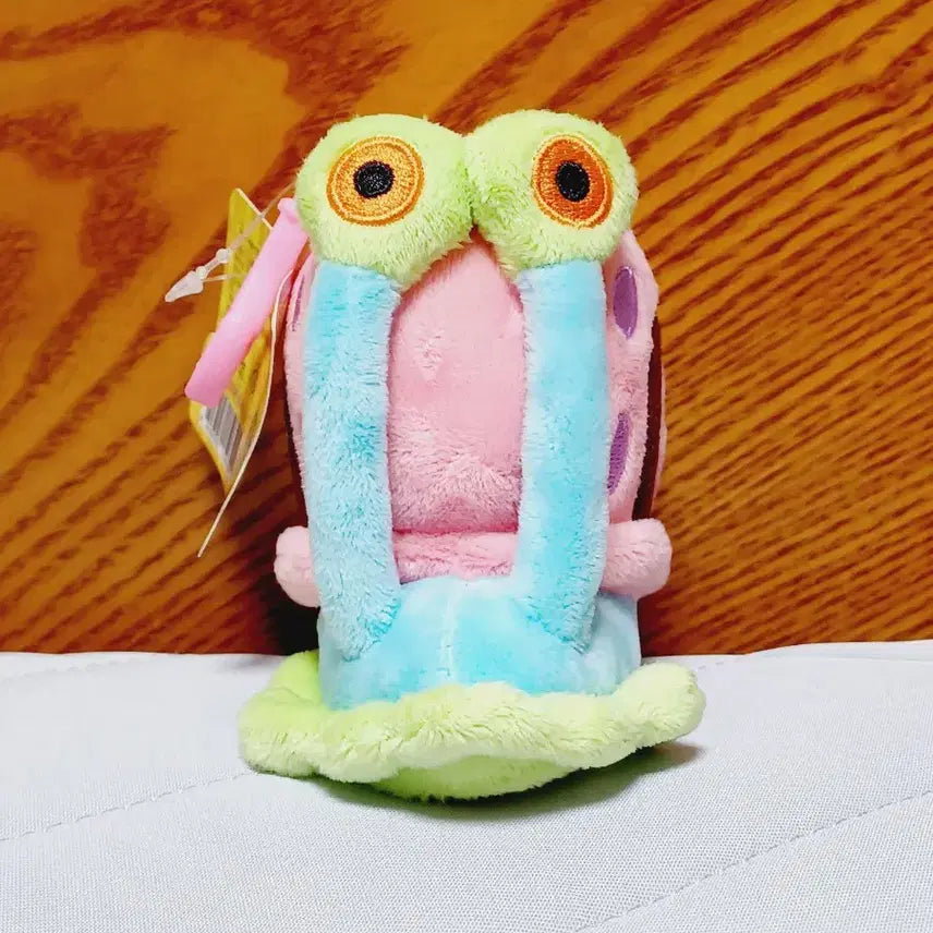 [BUNJANG] SpongeBob Gary Keychain Plush 12cm / 스폰지밥 핑핑이 키링인형 12센치