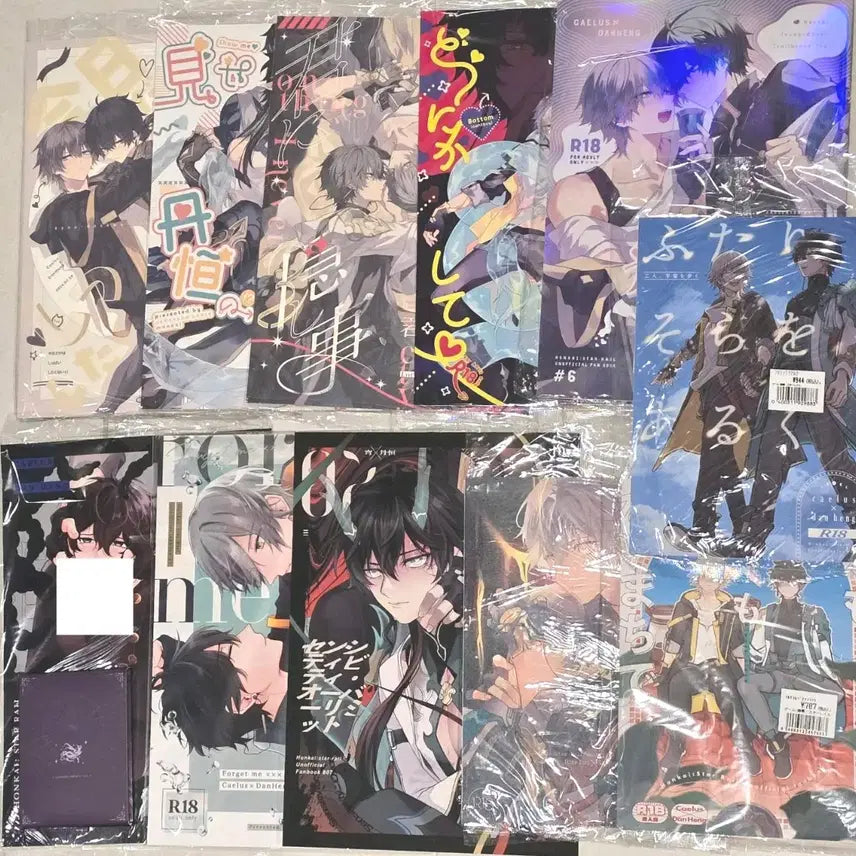 [BUNJANG] Honkai: Star Rail Kaiheng (Caelus x Dan Heng) Doujinshi Book Bundle Set / 붕괴 스타레일 회지 동인지 카일루스x단항 카일단항(caeheng) 책 11권 일괄 판매합니다