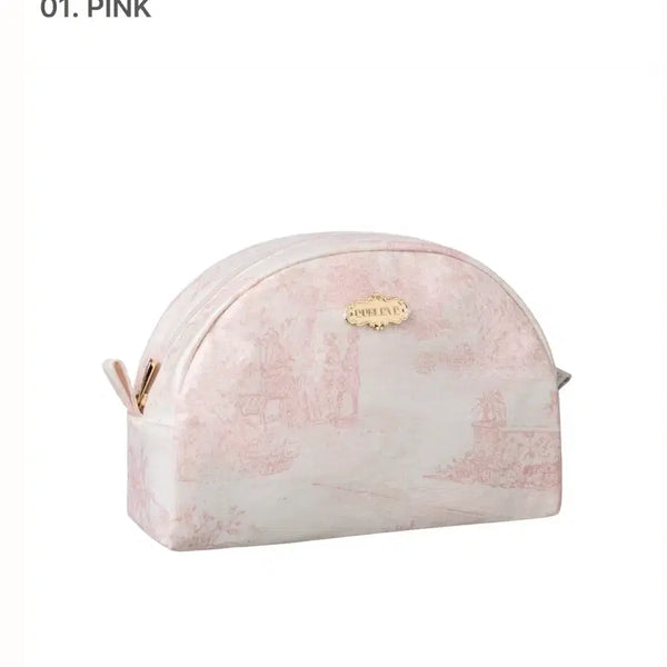 [BUNJANG] DUBLEVE Toile de Jouy Waterproof Pouch Pink / 드브르베 방수 파우치 핑크 DUBLEVE TOILE DE JOUY POUCH