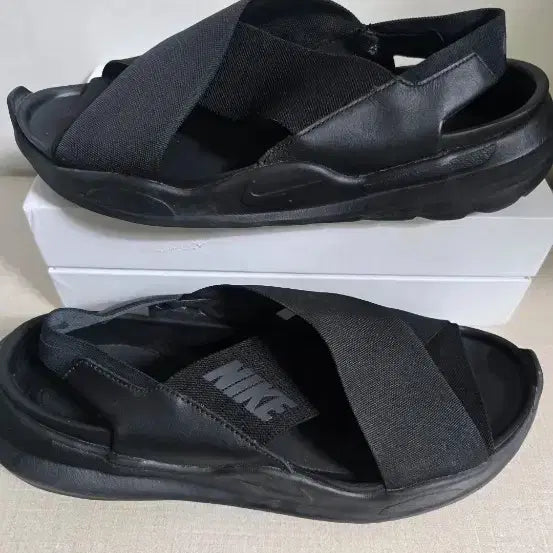[BUNJANG] Nike Plak Disc Sandals Black 270 / 나이키 플락디스크 샌들 270