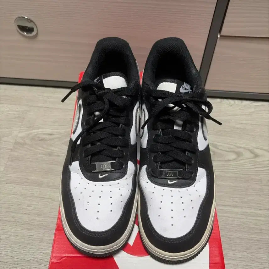[BUNJANG] Nike Air Force 1 Low Black White "Orca" Size 260 / 나이키 에어포스 1 로우 블랙 화이트 범고라 260