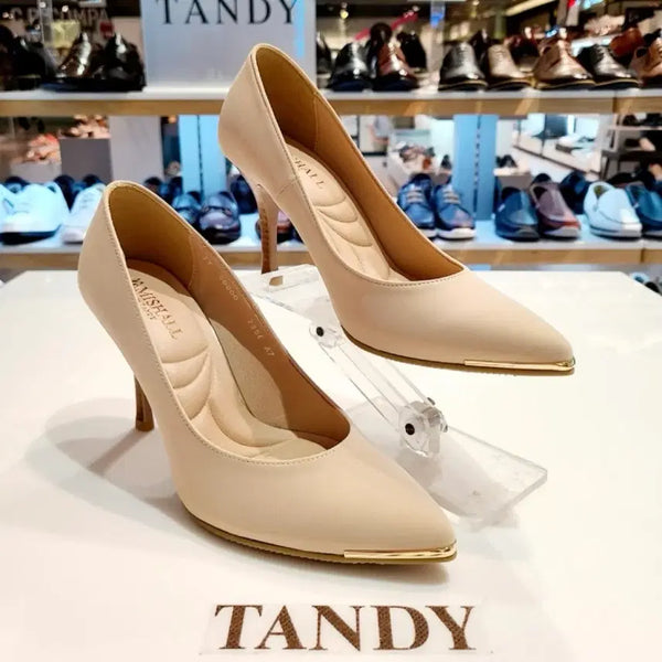 [BUNJANG] Tandi Stiletto High Heels Beige / [백화점정품] 탠디 스틸레토 기본 하이힐 베이지