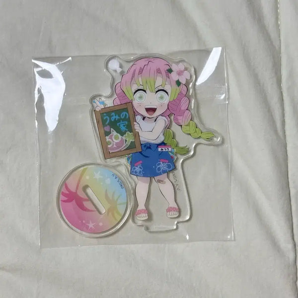 [BUNJANG] Demon Slayer Mitsuri Kanroji Seaside House Acrylic Stand Figure / 희귀매물)귀멸의칼날 미츠리 바다의집 아크릴 스탠드 피규어