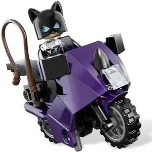 [BUNJANG] LEGO DC Batman Catwoman Minifigure with Motorcycle Set 6858 / (새제품) 레고 dc 배트맨 캣우먼 미니피규어+오토바이(바이크) 6858