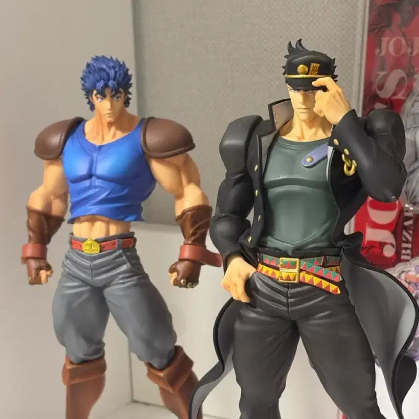 [BUNJANG] JoJo's Bizarre Adventure Jonathan Joestar & Jotaro Kujo Mometria Figure Bundle Set / 죠나단 죠스타, 쿠죠 죠타로 모메트리아 피규어 일괄