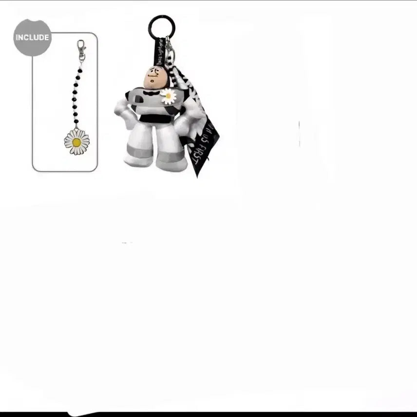 [BUNJANG] PEACEMINUSONE x Toy Story Buzz Lightyear Collaboration Scarf Keyring / 피스마이너스원 토이스토리 지드래곤 콜라보 스카프키링 버즈