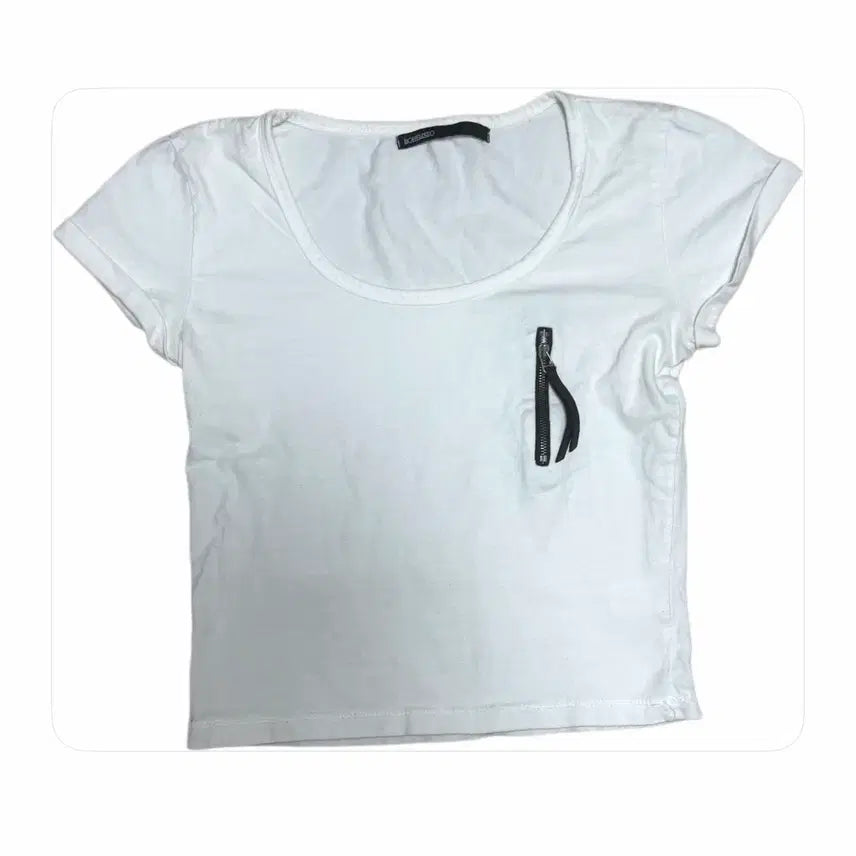 [BUNJANG] Bohemian Seoul U-Neck Short-Sleeve T-Shirt / 착용샷 첨부) 보헤미안서울 유넥 반팔티
