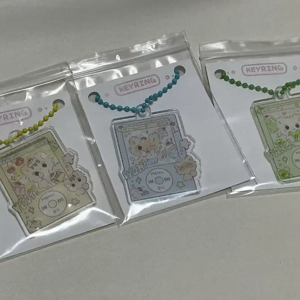 [BUNJANG] Lucy Acrylic Keyring / 루시 아크릴 키링