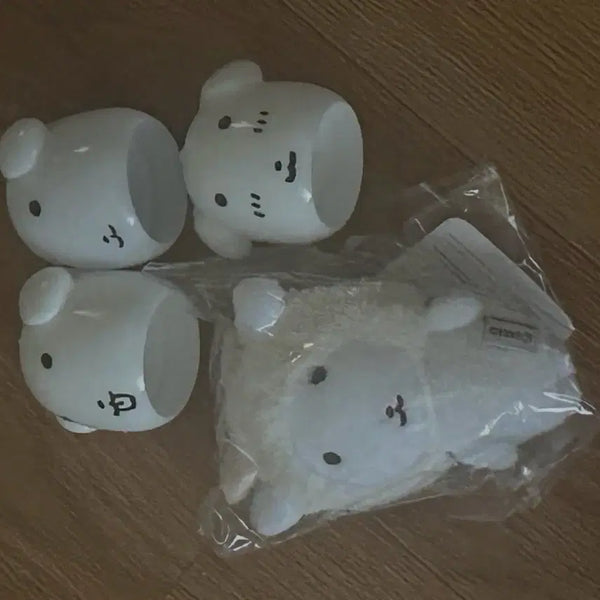 [BUNJANG] Leivi Ganadi Doll + CU Ganadi Head Figure Keyring 3 Types / 레이비 가나디 인형+cu 가나디 머리 피규어 키링 3종