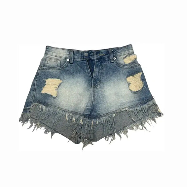 [BUNJANG] Bohemian Seoul Damage Cutting Shorts 22ver L / 보헤미안서울 데미지 컷팅 쇼츠 22ver, L사이즈