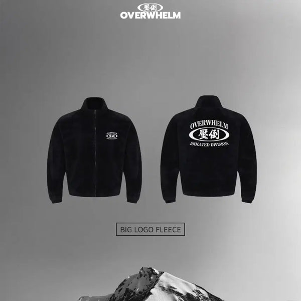 [BUNJANG] Abso Big Logo Fleece Jacket / 압도 빅로고 후리스