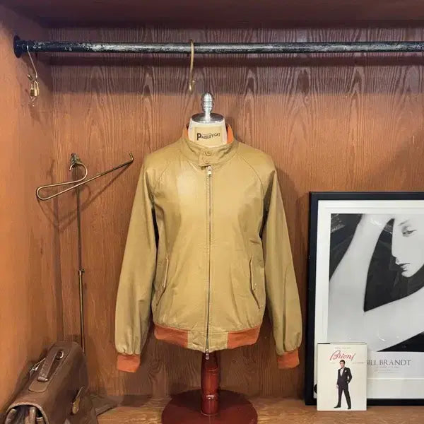 [BUNJANG] Andrea D'Amico Lambskin Leather Jacket / 안드레아 다미코 램스킨 자켓 103~105