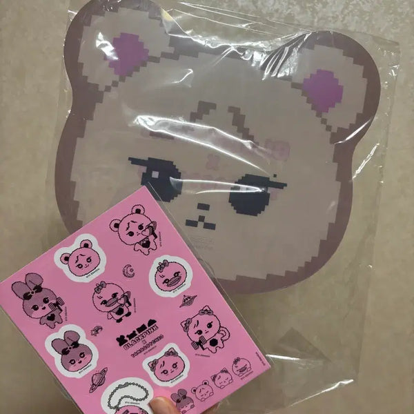 [BUNJANG] Blackpink Jennie Fan + Sticker Set / 블랙핑크 제니 부채 + 스티커
