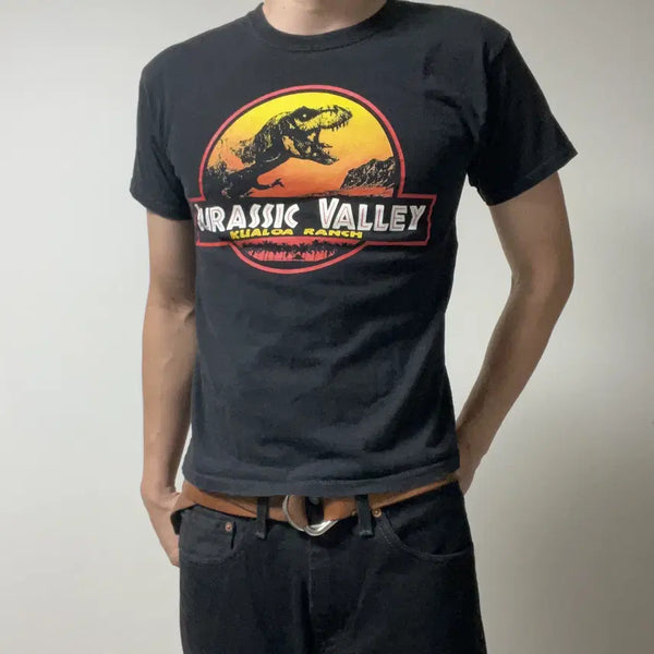 [BUNJANG] Vintage Jurassic World Movie T-Shirt / 빈티지 쥬라기월드 무비 티셔츠-c006