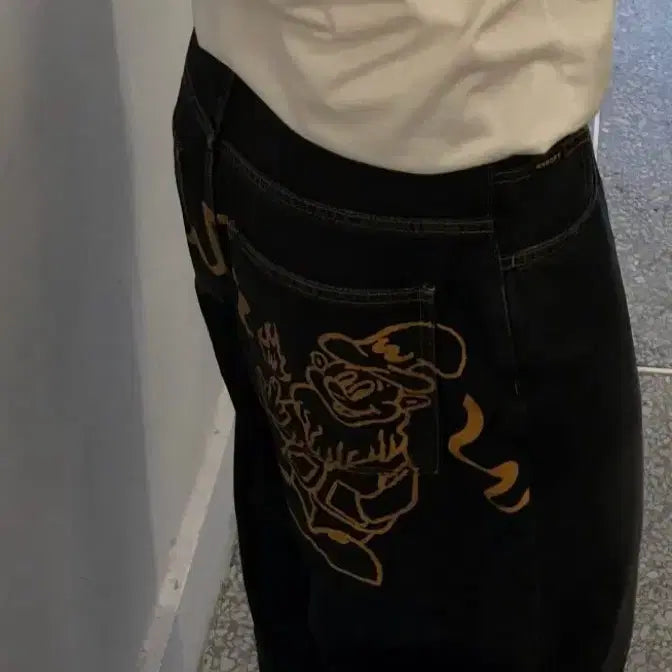 [BUNJANG] We Candace Dwarf Denim Pants S / 위캔더스 드워프 데님팬츠 s