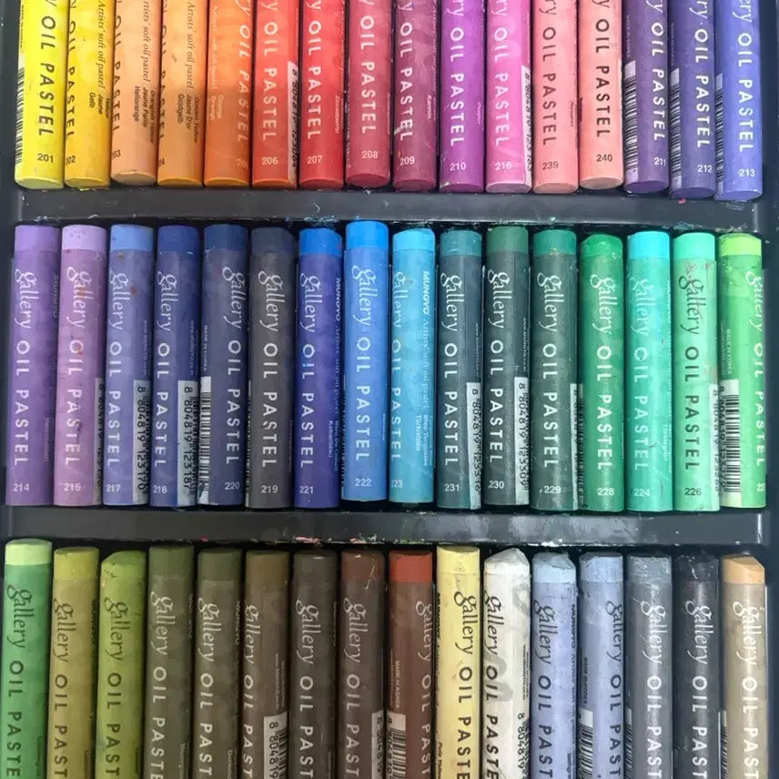 [BUNJANG] Gallery Oil Pastels 48 Colors / 갤러리 오일 파스텔 48색