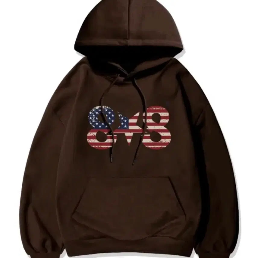 [BUNJANG] Ablie Brown Hoodie / 에이블리 브라운 후드티 (교신가능)