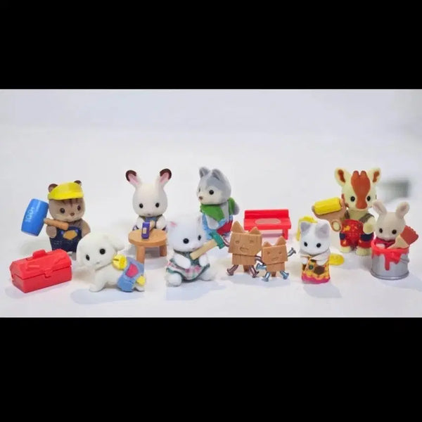 [BUNJANG] Sylvanian Families Baby Peacock Full Set (8 Types) / 실바니안 블백 아기공작 풀세트 (총8종)