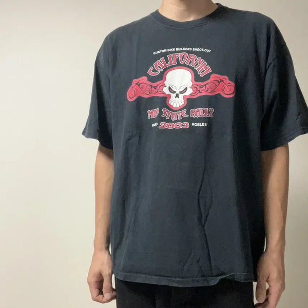 [BUNJANG] Vintage Bike Gang T-Shirt / 빈티지 바이크 갱 티셔츠-c052