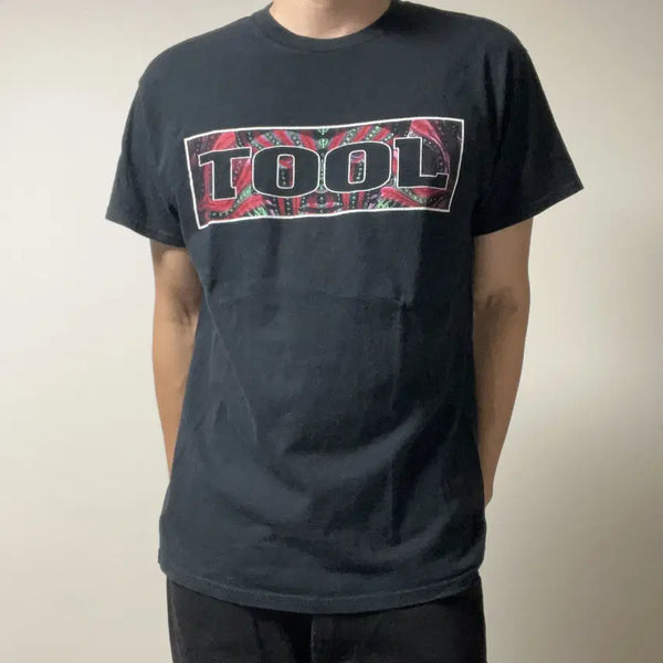[BUNJANG] Tool Box Logo Band T-Shirt / 툴 박스로고 밴트 티셔츠-c062