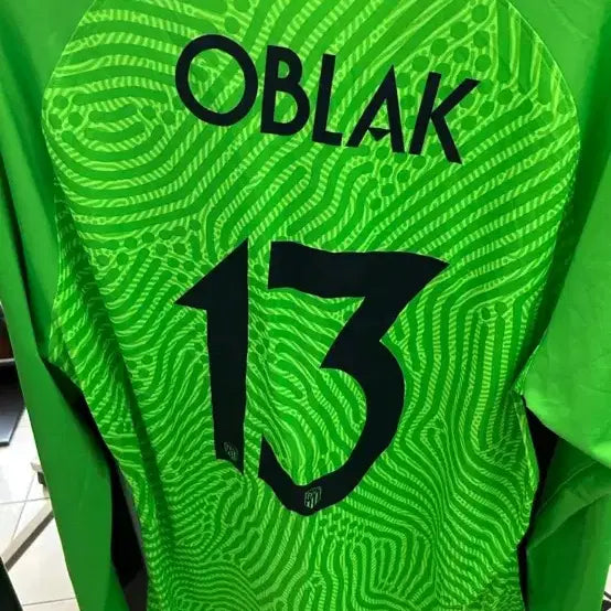 [BUNJANG] Atlético Madrid Jan Oblak 20-21 Player Issue Jersey / 20-21 아틀레티코 마드리드 얀 오블락 선수 지급용