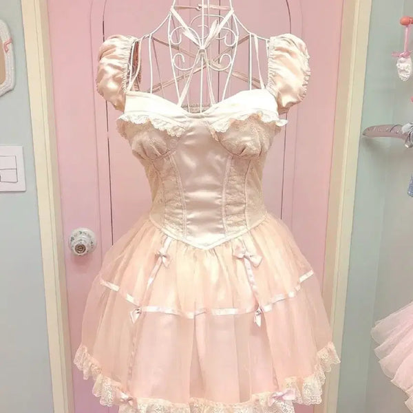 [BUNJANG] Bobon21 Romantic Ballerina Dress / Bobon21 로맨틱 발레리나 원피스