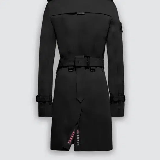 [BUNJANG] Trench London Slim Fit Coat Black M / 트렌치런던 코트 블랙 M사이즈