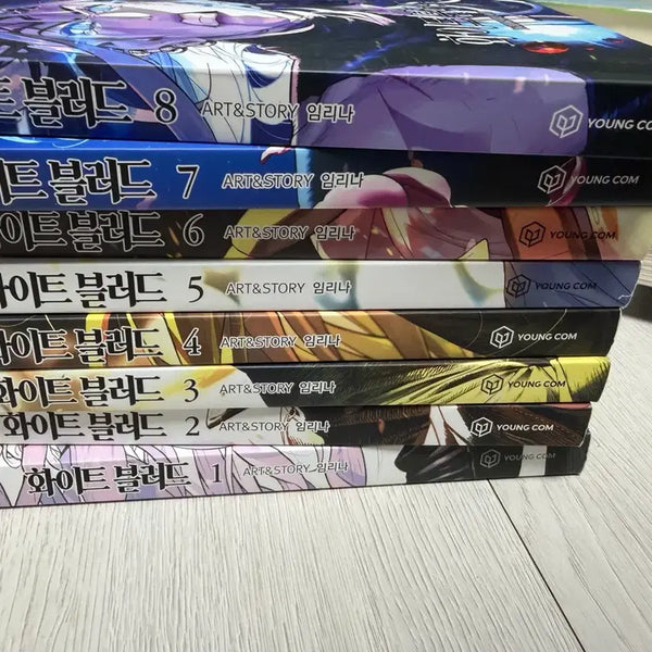 [BUNJANG] White Blood Volume 1-8 Set / 화이트블러드 1~8권 세트