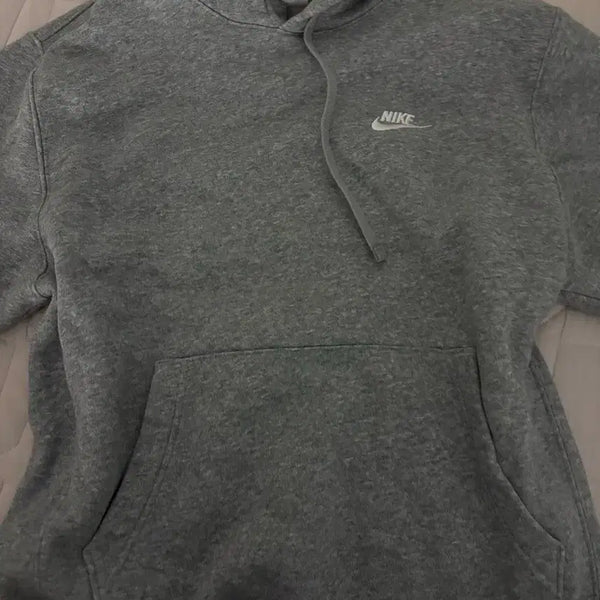 [BUNJANG] Nike Hooded Sweatshirt Grey / 나이키 후드티 그레이