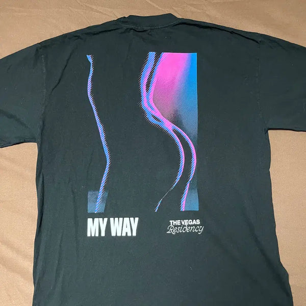[BUNJANG] Usher Sexy Back Printing Tour T-Shirt / 어셔 섹시백프린팅 투어티셔츠