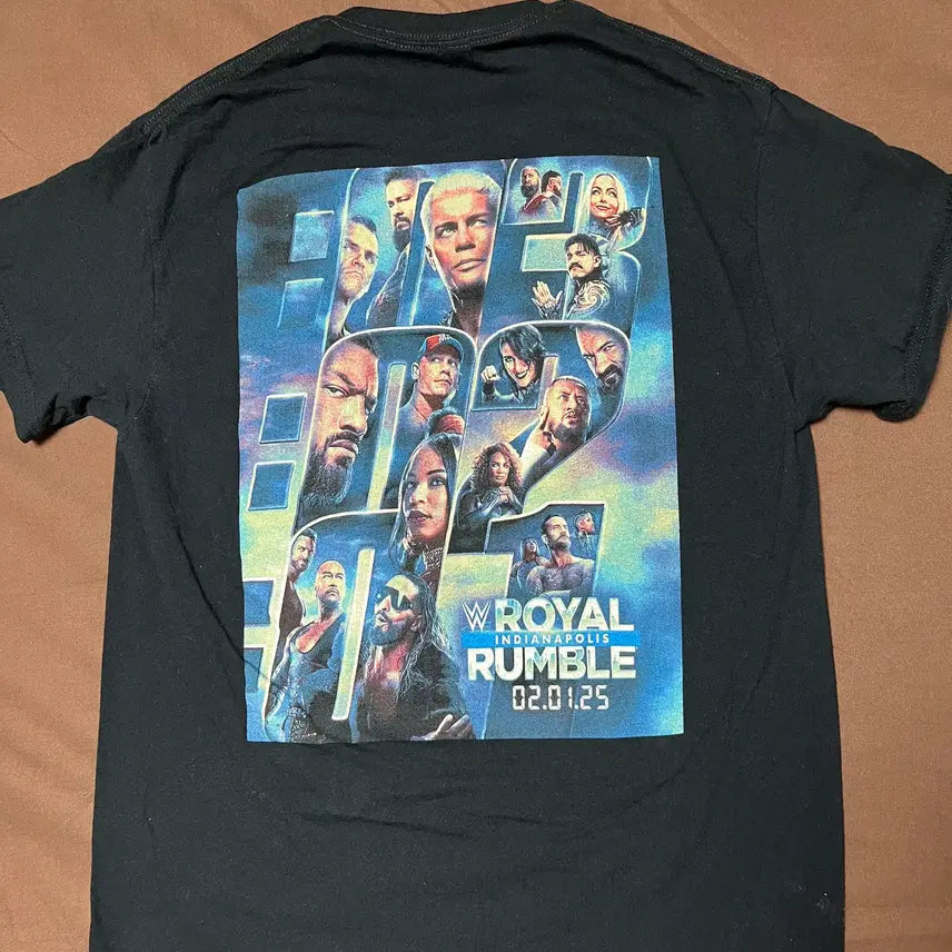 [BUNJANG] Royal Rumble Indianapolis Wrestling T-Shirt / 로얄럼블 인디애나폴리스 레슽링 티셔츠