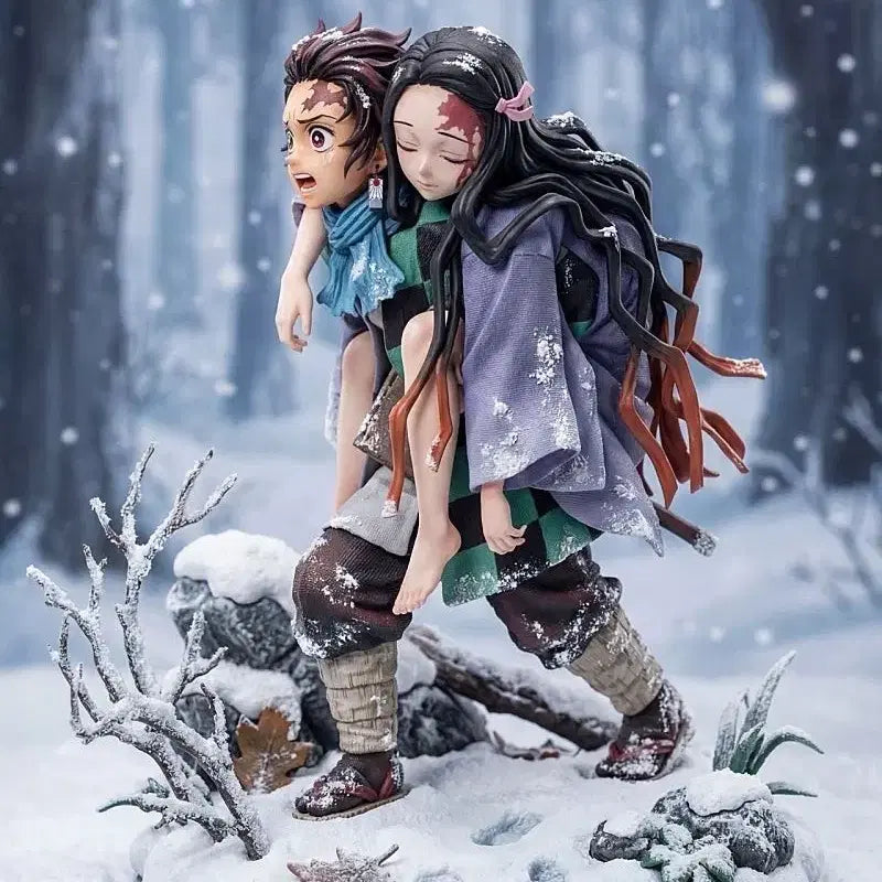 [BUNJANG] Saoirse Studio Tanjiro & Nezuko Resin Figure / 양도) 귀멸의칼날 saoirse studio 탄지로 네즈코 레진피규어
