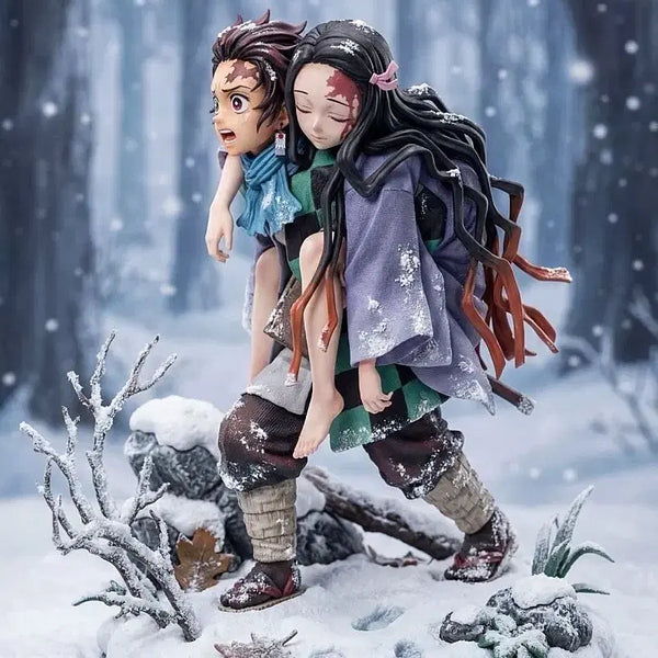 [BUNJANG] Saoirse Studio Tanjiro & Nezuko Resin Figure / 양도) 귀멸의칼날 saoirse studio 탄지로 네즈코 레진피규어