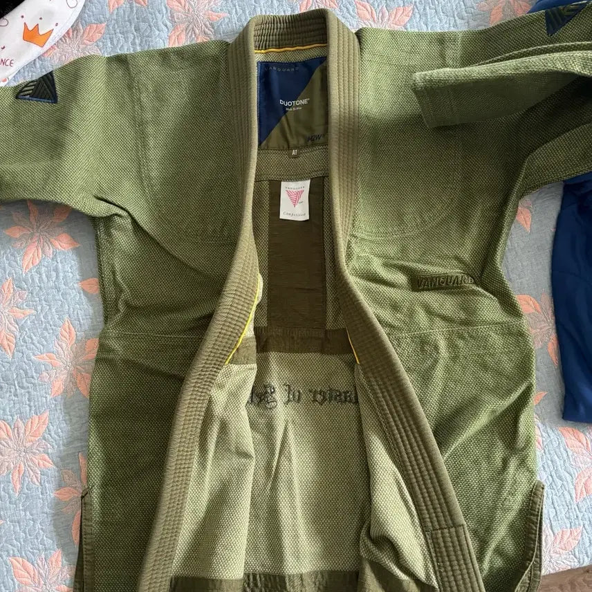 [BUNJANG] Vanguard Duotone Khaki Jiu-Jitsu Gi A1 / 뱅가드 듀오톤 카키 주짓수 도복a1
