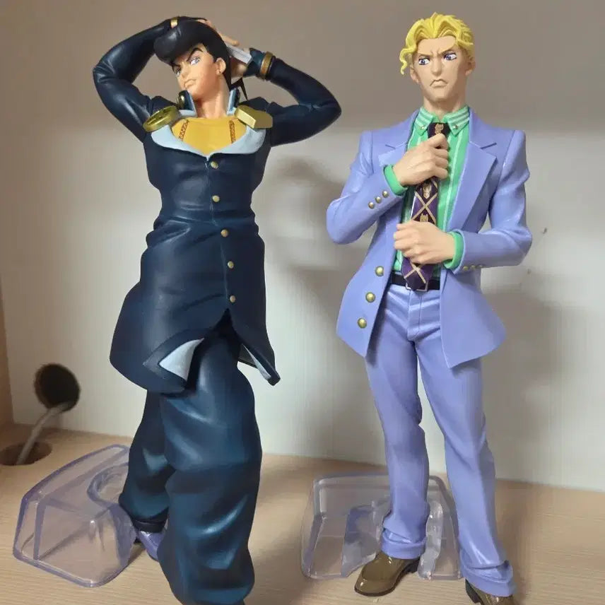 [BUNJANG] JoJo's Bizarre Adventure Part 4 Josuke Higashikata & Yoshikage Kira Figure (Unsealed) / 개봉)죠죠 4부  죠스케 & 키라 요시카게 피규어