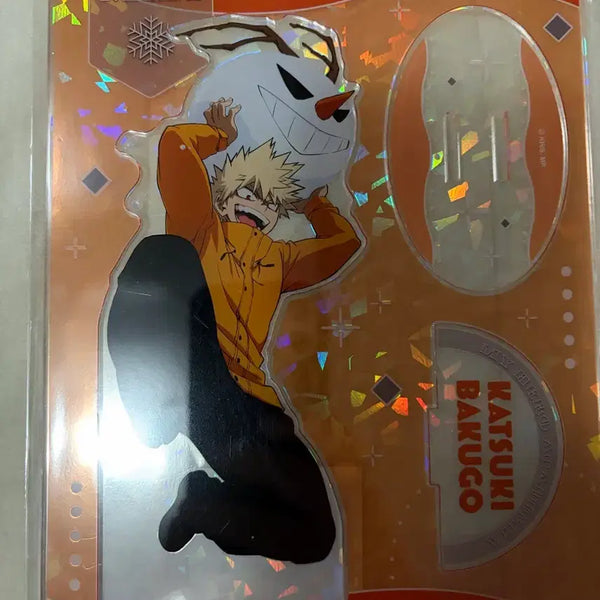 [BUNJANG] My Hero Academia Toho Acrylic Figure - Bakugo / 히로아카 토호 눈놀이 눈싸움 아크릴 바쿠고