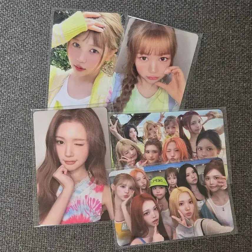 [BUNJANG] Hatsutoharu Hatohwa Photocard Bundle Set (Eina, Yeoreum, Group) / 하츠투하츠 하투하 포카 일괄양도 에이나 예온 단체 베리즈쇼케