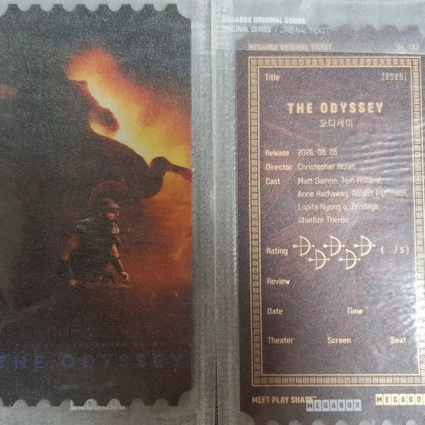 [BUNJANG] The Odyssey Original Ticket / 오디세이 오리지널 티켓 오티