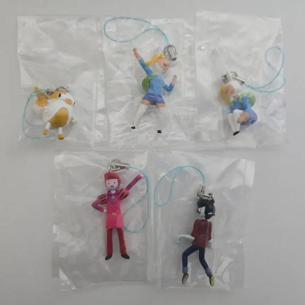 [BUNJANG] Adventure Time Gacha Keyring Bundle Set Fiona, Marshall Lee, Gumball / (일괄) 핀과 제이크 가챠 키링 케이크 피오나 마셜리 검볼