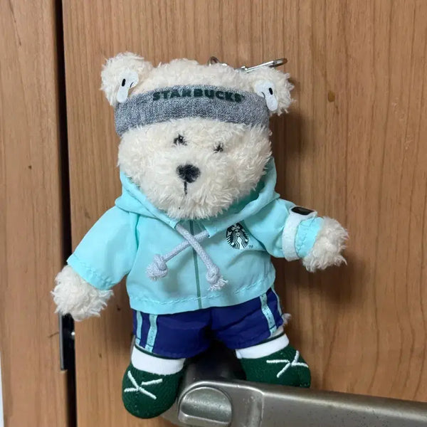 [BUNJANG] Starbucks Sports Club Running Bear Keyring / 스타벅스 스포츠클럽 러닝 베어 키링